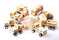 Wooden Interchangeable. Construction Trucks